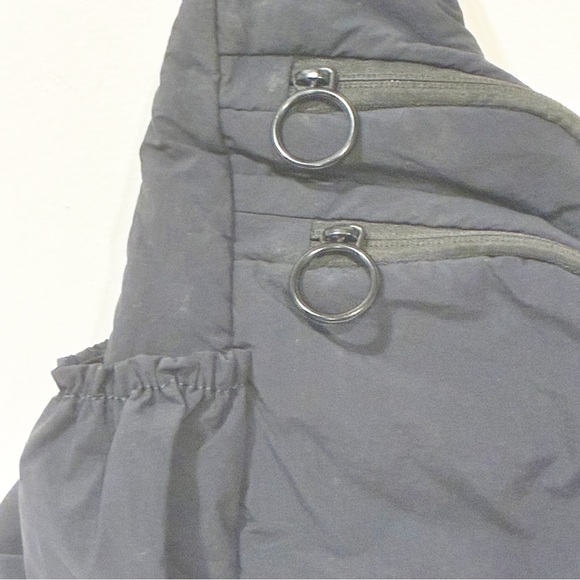 Free People Movement Black Nylon Renegade Sling Bag Crossbody - Picture 2 of 5